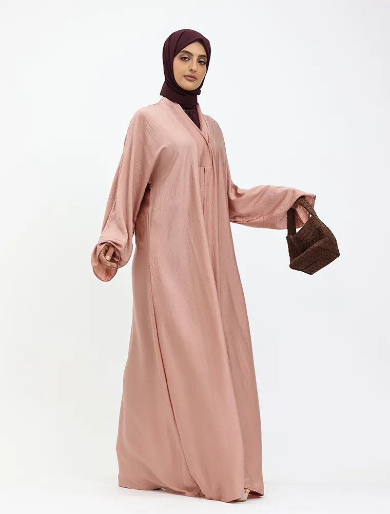 Peach Liyana Abaya